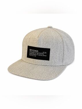 Beyond Men's Heathered Gray Snapback The Classics Cap One Size